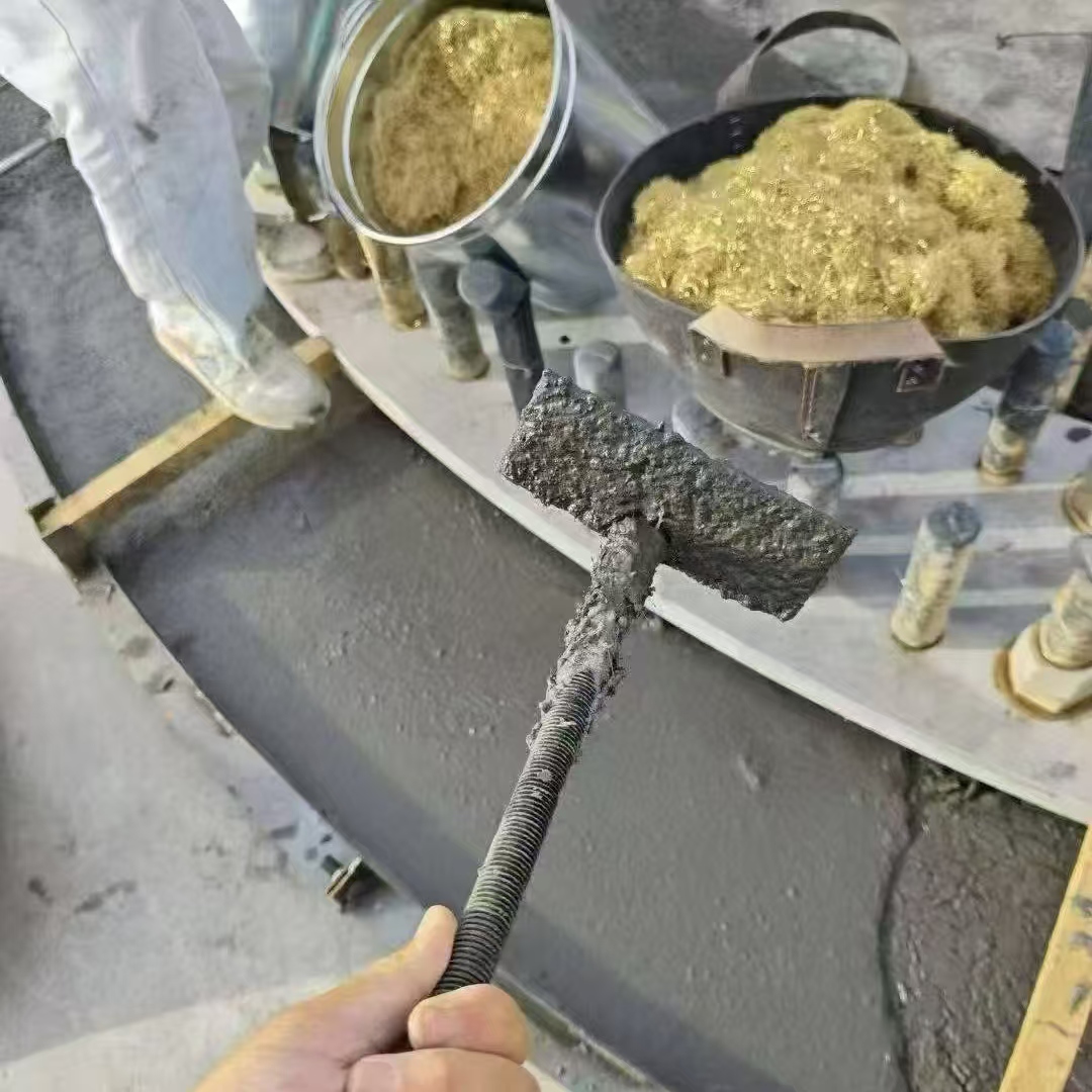雨花台C120钢纤维高强无收灌浆料 轧机压缩机汽轮机发电机锻压设备底座灌浆材料